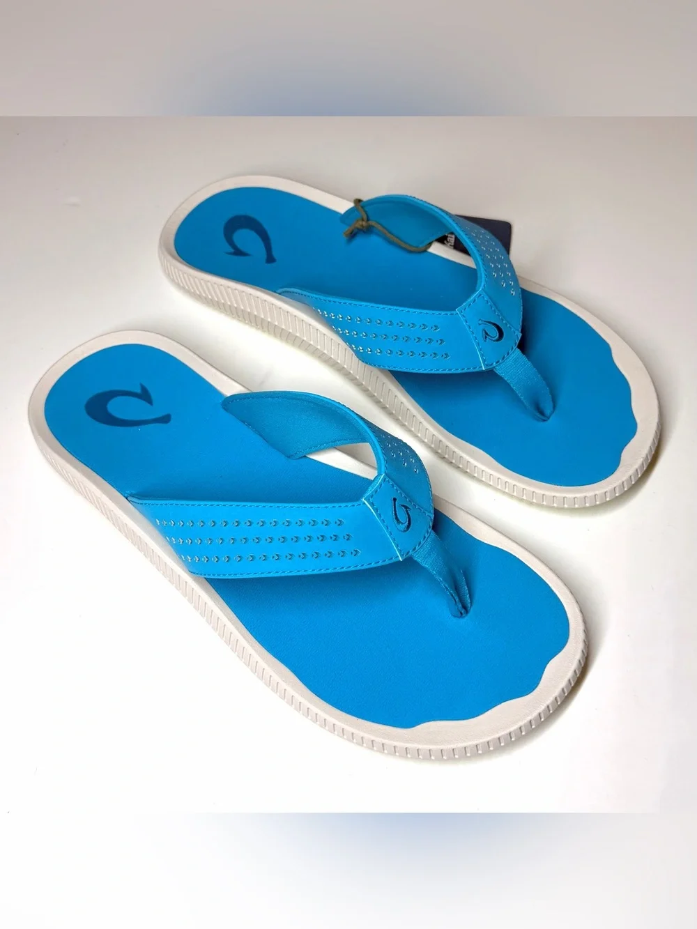 OluKai Ulele Men's Beach Sandals in Tropic Blue / Water Ready Size - 11